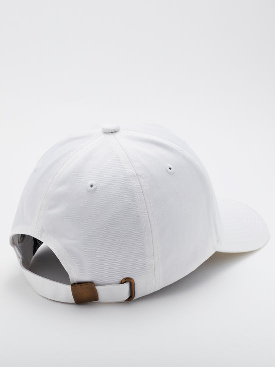 MOOD Brand - Mexillama baseball cap in white color - back view
