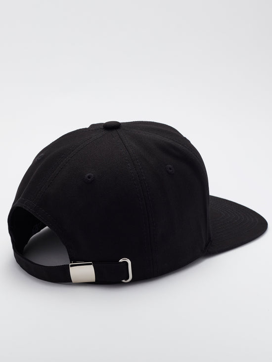 MOOD Brand - Shroom OG baseball cap in black flat brim - back view